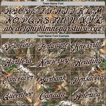 Load image into Gallery viewer, Custom Camo Brown White-Olive Woodland Camouflage Salute To Service Performance T-Shirt
