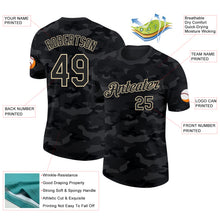 Загрузить изображение в средство просмотра галереи, Custom Camo Black-Cream Salute To Service Performance T-Shirt
