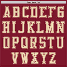 Загрузить изображение в средство просмотра галереи, Custom Crimson Cream Authentic Baseball Jersey
