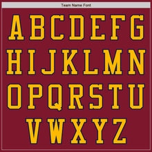 Загрузить изображение в средство просмотра галереи, Custom Crimson Navy-Gold Authentic Baseball Jersey
