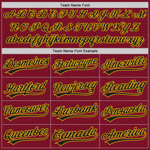 Charger l'image dans la galerie, Custom Crimson Yellow Authentic Baseball Jersey

