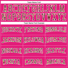 Charger l&#39;image dans la galerie, Custom Stitched Hot Pink Black-White Fade Fashion Leopard Print Sports Pullover Sweatshirt Hoodie
