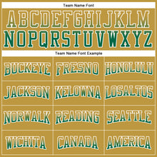 Charger l&#39;image dans la galerie, Custom Stitched Old Gold Kelly Green-White Fade Fashion Arrow Sports Pullover Sweatshirt Hoodie
