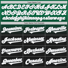 Load image into Gallery viewer, Custom Kelly Green Black-Gray Authentic Fade Fashion Baseball Jersey
