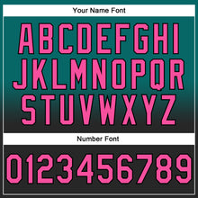 Load image into Gallery viewer, Custom Stitched Teal Pink-Black Fade Fashion Sports Pullover Sweatshirt Hoodie
