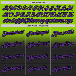 Custom Stitched Neon Green Purple-Black Fade Fashion Sports Pullover Sweatshirt Hoodie