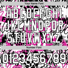 Загрузить изображение в средство просмотра галереи, Custom Graffiti Pattern White-Black 3D Performance T-Shirt
