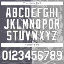 Загрузить изображение в средство просмотра галереи, Custom Graffiti Pattern White Steel Gray-Gray Scratch 3D Performance T-Shirt

