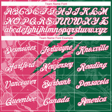 Загрузить изображение в средство просмотра галереи, Custom Graffiti Pattern White Kelly Green-Neon Pink Scratch 3D Performance T-Shirt

