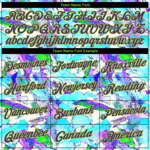 Custom Stitched Graffiti Pattern Purple-Neon Green 3D Watercolor Grunge Art Sports Pullover Sweatshirt Hoodie