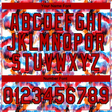 Load image into Gallery viewer, Custom Stitched Graffiti Pattern Red-Black 3D Watercolor Grunge Art Sports Pullover Sweatshirt Hoodie
