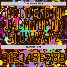 Laden Sie das Bild in den Galerie-Viewer, Custom Graffiti Pattern Brown-Gold Authentic Baseball Jersey
