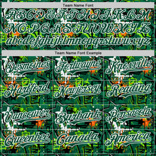 Charger l'image dans la galerie, Custom Graffiti Pattern Green-White Splatter Authentic Baseball Jersey
