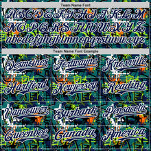 Charger l'image dans la galerie, Custom Graffiti Pattern Navy-White Splatter Authentic Baseball Jersey
