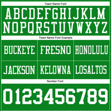 Загрузить изображение в средство просмотра галереи, Custom Grass Green White Authentic Football Jersey
