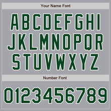 Загрузить изображение в средство просмотра галереи, Custom Gray Green-White Authentic Baseball Jersey
