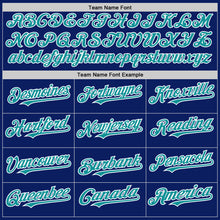 Charger l&#39;image dans la galerie, Custom Royal Teal-White Bomber Full-Snap Varsity Letterman Hoodie Jacket
