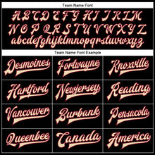 Загрузить изображение в средство просмотра галереи, Custom Black Cream-Maroon Bomber Full-Snap Varsity Faux Leather Letterman Jacket
