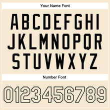 Load image into Gallery viewer, Custom Cream Cream-Black Bomber Full-Snap Varsity Faux Leather Letterman Jacket
