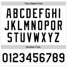 Load image into Gallery viewer, Custom White Black Bomber Full-Snap Varsity Faux Leather Letterman Jacket
