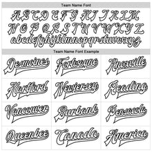 Charger l&#39;image dans la galerie, Custom White White-Black Bomber Full-Snap Varsity Faux Leather Letterman Jacket
