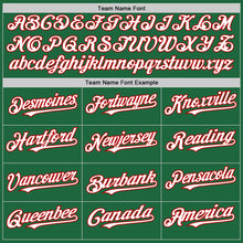 Charger l&#39;image dans la galerie, Custom Kelly Green White-Red Mesh Authentic Throwback Baseball Jersey

