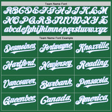 Charger l&#39;image dans la galerie, Custom Kelly Green White-Light Blue Mesh Authentic Throwback Baseball Jersey
