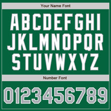 Load image into Gallery viewer, Custom Kelly Green Gray-White Authentic Baseball Jersey
