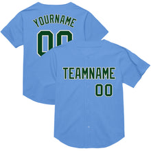 Laden Sie das Bild in den Galerie-Viewer, Custom Light Blue Green-White Mesh Authentic Throwback Baseball Jersey
