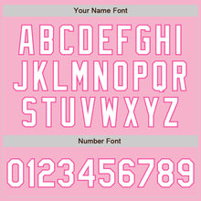 Laden Sie das Bild in den Galerie-Viewer, Custom Light Pink White-Pink Authentic Baseball Jersey
