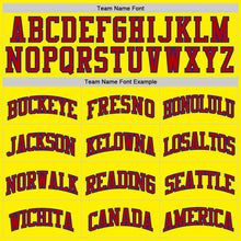 Charger l&#39;image dans la galerie, Custom Light Yellow Red-Royal Authentic Basketball Jersey
