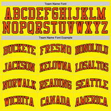 Charger l&#39;image dans la galerie, Custom Light Yellow Orange-Black Authentic Basketball Jersey
