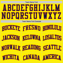 Charger l&#39;image dans la galerie, Custom Light Yellow Navy-Orange Authentic Basketball Jersey
