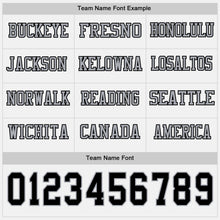Charger l&#39;image dans la galerie, Custom White Black-Gray Long Sleeve Authentic Football Jersey
