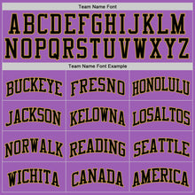 Charger l&#39;image dans la galerie, Custom Medium Purple Black-Old Gold Authentic Basketball Jersey
