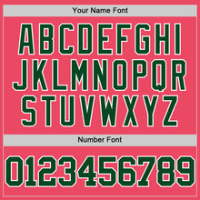 Load image into Gallery viewer, Custom Neon Pink Green-White Authentic Basketball Jersey
