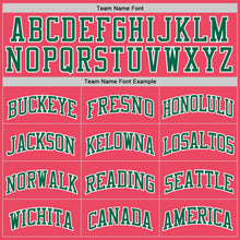 Laden Sie das Bild in den Galerie-Viewer, Custom Neon Pink Kelly Green-White Authentic Basketball Jersey
