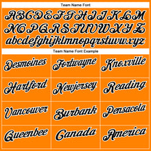 Загрузить изображение в средство просмотра галереи, Custom Bay Orange Black-White 3D Bowling Tattoos Performance Polo Shirt
