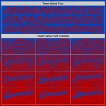 Charger l&#39;image dans la galerie, Custom Thunder Blue Red 3D Gradient Square Shape Performance Polo Shirt
