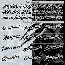 Load image into Gallery viewer, Custom Graffiti Pattern Black Silver-White 3D Scratch Performance Polo Shirt
