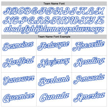Charger l&#39;image dans la galerie, Custom White Yellow Thunder Blue-Purple 3D Pattern Design Dark Blue Ribbon Colorectal Cancer Awareness Colon Volleyball Performance Polo Shirt
