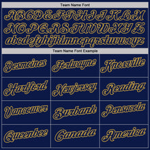 Laden Sie das Bild in den Galerie-Viewer, Custom Navy Red Old Gold-White Digital Camo Two Tone Performance Polo Shirt
