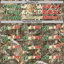 Laden Sie das Bild in den Galerie-Viewer, Custom Camo Vintage Mexican Flag Cream-Olive Camo Woodland Forest Camouflage Salute To Service Patriotic Performance Polo Shirt
