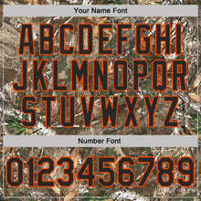 Laden Sie das Bild in den Galerie-Viewer, Custom Camo Black Orange-Olive Camo Woodland Forest Camouflage Salute To Service Performance Polo Shirt
