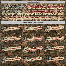 Laden Sie das Bild in den Galerie-Viewer, Custom Camo Vintage USA Flag Cream-Brown Camo Woodland Forest Camouflage Salute To Service Patriotic Performance Polo Shirt

