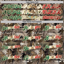 Laden Sie das Bild in den Galerie-Viewer, Custom Camo Vintage Mexican Flag Cream-Olive Camo Woodland Forest Camouflage Salute To Service Patriotic Performance Polo Shirt
