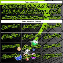 Laden Sie das Bild in den Galerie-Viewer, Custom Black-Neon Green Billiard Balls Performance Polo Shirt
