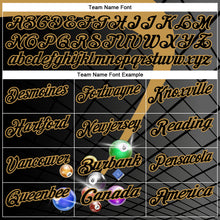 Load image into Gallery viewer, Custom Black-Old Gold Billiard Balls Performance Polo Shirt
