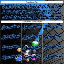 Load image into Gallery viewer, Custom Black-Powder Blue Billiard Balls Performance Polo Shirt
