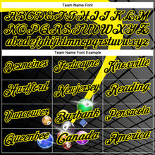 Charger l'image dans la galerie, Custom Black-Light Yellow Billiard Balls Performance Polo Shirt
